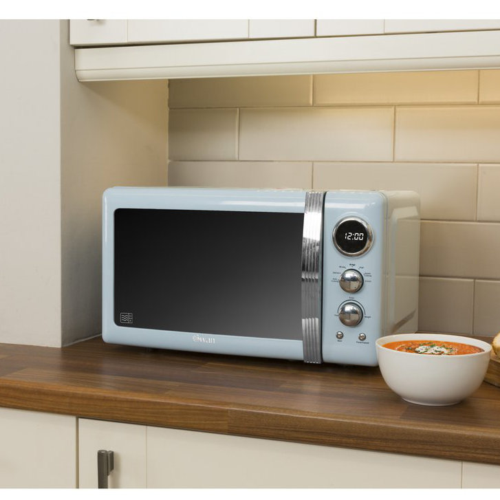 Swan Retro 20 L 800W Countertop Microwave & Reviews Wayfair.co.uk